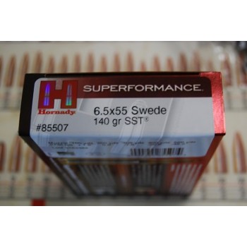 6.5x55 Hornady 140gr SST - Box of 20 6.5x55 Hornady 140gr SST - Box of 20